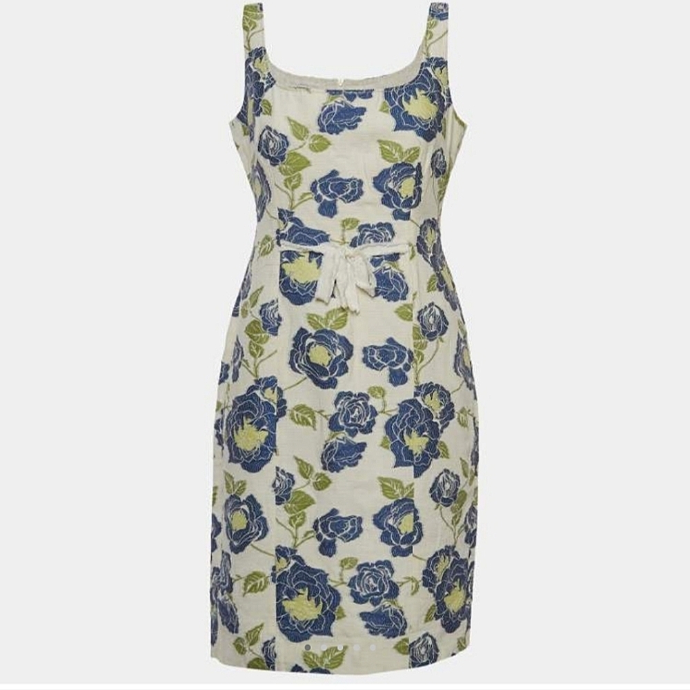 Moschino Cheap and Chic size 8 dress linen feel
